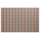 Jagged Stripe Floral Pattern-Papel Picado Stof (Yard (91,4 cm))