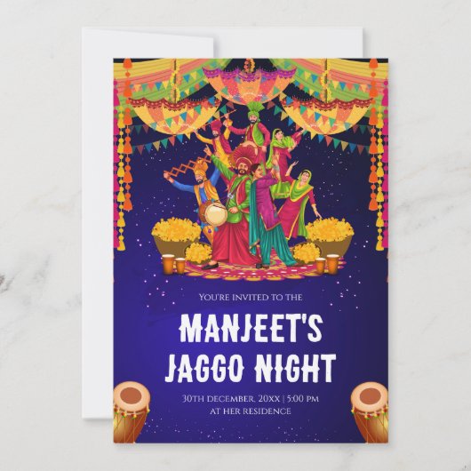 Jaggo nodigt Jago uit, Jago nodigt uit Kaart (Voorkant)