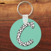 Jaggy C Sleutelhanger (Voorkant)