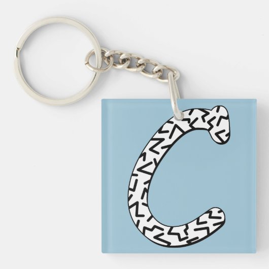 Jaggy C Sleutelhanger (voorkant)
