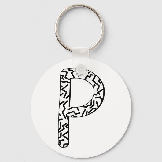 Jaggy P Sleutelhanger (Voorkant)