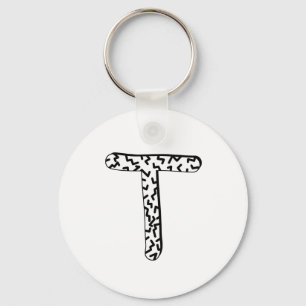 Jaggy T Sleutelhanger