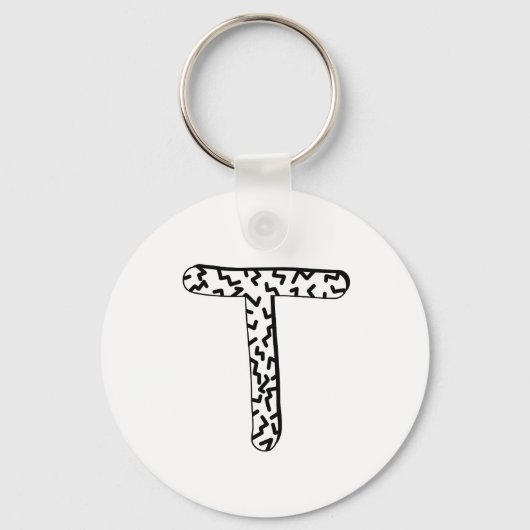 Jaggy T Sleutelhanger (Voorkant)