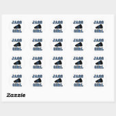 Jags Girl Stickers (Vel)