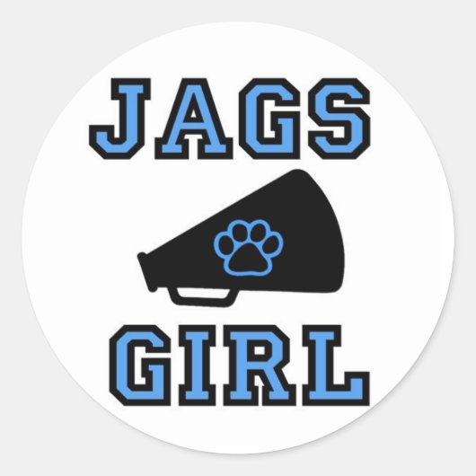 Jags Girl Stickers (Voorkant)