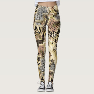 Jaguaire huid, slangen leggings