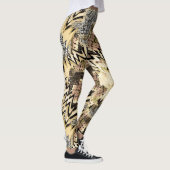Jaguaire huid, slangen leggings (Rechts)