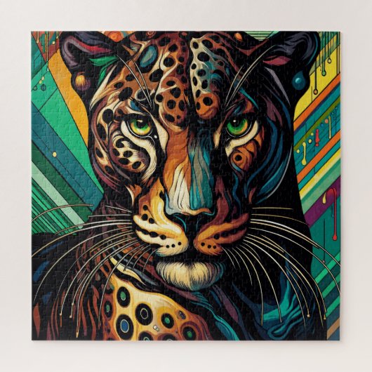 Jaguar 600 stuk puzzel legpuzzel (Verticaal)