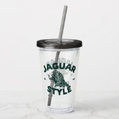 Jaguar Acryl Bekerglas Drinkbeker (Achterkant)