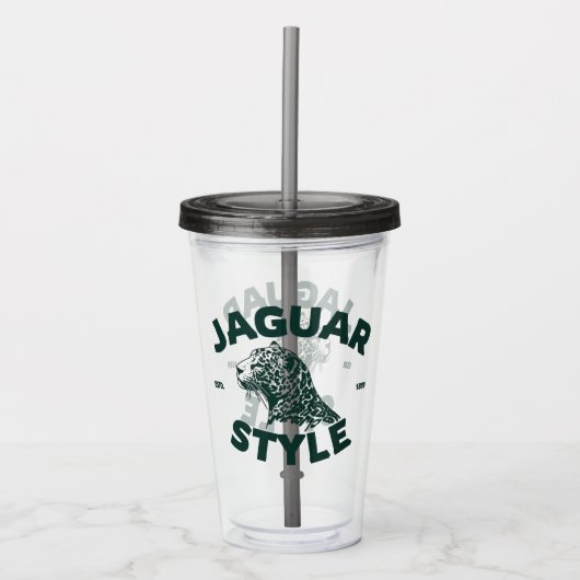 Jaguar Acrylic Tumbler Acryl Drinkbeker (Voorkant)