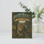 Jaguar Amazoneregenwoud POPCUT Briefkaart (Staand voorkant)