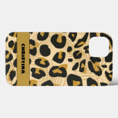 Jaguar Animal Print Case-Mate iPhone Case (Achterkant (horizontaal))