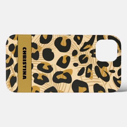 Jaguar Animal Print Case-Mate iPhone Case (Achterkant (horizontaal))