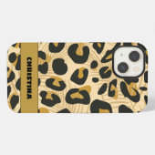 Jaguar Animal Print iPhone Hoesje (Achterkant horizontaal)