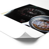 Jaguar At Speed Poster (Hoek)