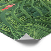 Jaguar Attacking a Horse, 1910 Poster (Hoek)