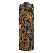 Jaguar AZTEC 3D Folie Rood & Goud Thermosbeker (Voorkant)