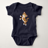Jaguar - Baby met regenwoud Romper (Voorkant)