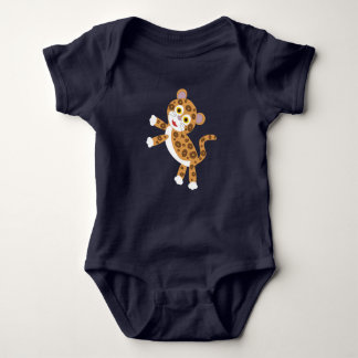 Jaguar - Baby met regenwoud Romper