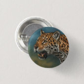 Jaguar Badge Ronde Button 3,2 Cm (Voorkant /achterkant)