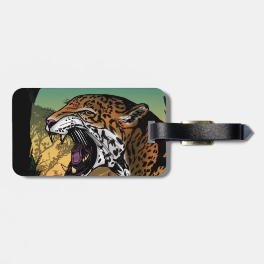 Jaguar Bagagelabel (Achterkant horizontaal)