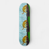 Jaguar Big Cat Art Persoonlijk Skateboard (Voorkant)