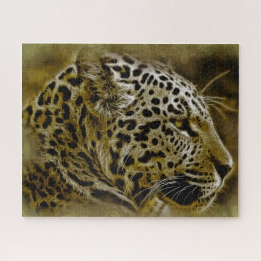 Jaguar Big Cats. Jigzaag Puzzle Legpuzzel (Horizontaal)