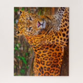 Jaguar Big Cats. Legpuzzel (Verticaal)