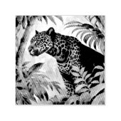 Jaguar Botanical Forest Oerwoud Zelfinktende Stempel (Design)