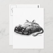 Jaguar Briefkaart (Voorkant / Achterkant)