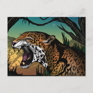 Jaguar Briefkaart