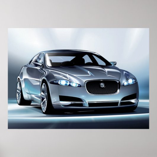 Jaguar C-XF Poster (Voorkant)