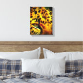 Jaguar Canvas Afdruk (Insitu (Slaapkamer))