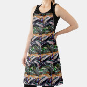 Jaguar cars All-Over Print Apron Schort (Insitu)