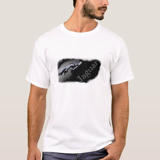 Jaguar Cat met tekst T-shirt (Voorkant)