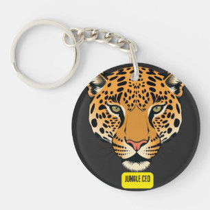 Jaguar. CEO van het oerwoud Sleutelhanger
