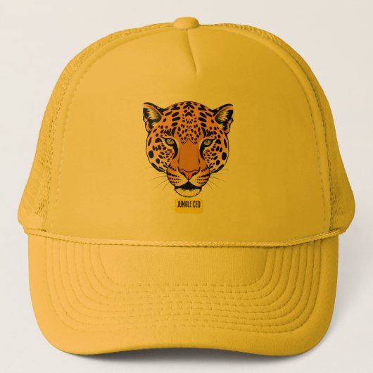 Jaguar. CEO van het oerwoud Trucker Pet (Voorkant)
