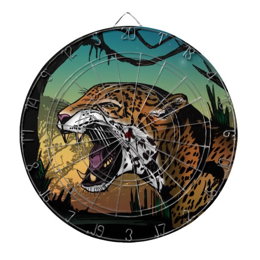 Jaguar Dartbord (Voorkant)