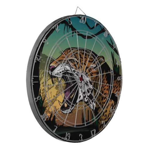 Jaguar Dartbord (Voorkant Links)