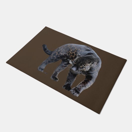 Jaguar Diablo brown doormat Deurmat (Schuin)