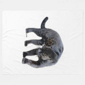 Jaguar Diablo fleece deken (Voorkant (Horizontaal))