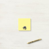 Jaguar Diablo gele notitieblokken Post-it® Notes (Op bureau)