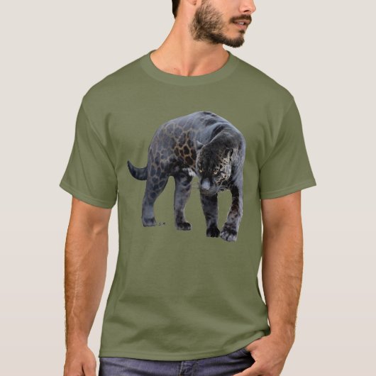 Jaguar Diablo green T-shirt (Voorkant)