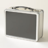 Jaguar Diablo grijze roestvrije lunchbox (Achterkant)