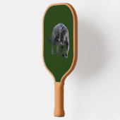 Jaguar Diablo groen bruin bont pickleball paddle c (Links)