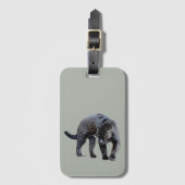 Jaguar Diablo lichtgrijs bagagelabel (Voorkant (verticaal))