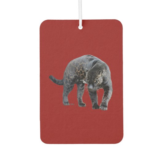 Jaguar Diablo rode auto luchtverfrisser (Voorkant)