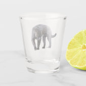 Jaguar Diablo shot glas (Achterkant)