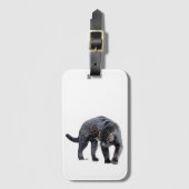 Jaguar Diablo witte bagagelabel (Voorkant (verticaal))