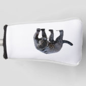 Jaguar Diablo witte golfclub putter cover (Voorkant)